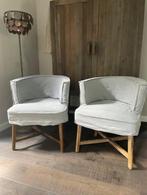 Aura Peeperkorn eetkamerstoelen Dirkje grijs, Ophalen, Hout, Grijs, Vijf, Zes of meer stoelen
