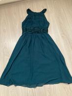 Jake's, donkergroene jurk, maat XS, Kleding | Dames, Ophalen of Verzenden, Zo goed als nieuw, Maat 34 (XS) of kleiner, Jake's