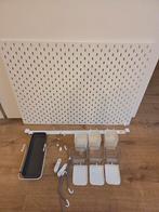 Ikea Skadis Ophangbord + Accessoires, Ophalen, Zo goed als nieuw