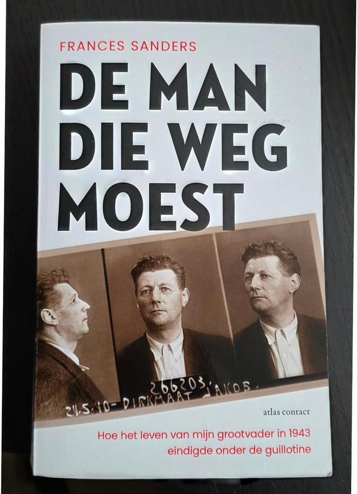 Frances Sanders - De man die weg moest - oorlog, Boeken, Overige Boeken, Zo goed als nieuw, Ophalen of Verzenden