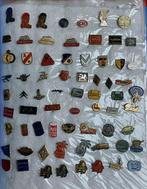 Speldjes map met meer dan honderden speldjes, Verzamelen, Speldjes, Pins en Buttons, Ophalen of Verzenden, Gebruikt, Sport, Speldje of Pin