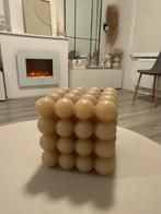 Bubble Kaars - Decoratief en Sfeervol, Overige materialen, Wit, Nieuw, Ophalen of Verzenden