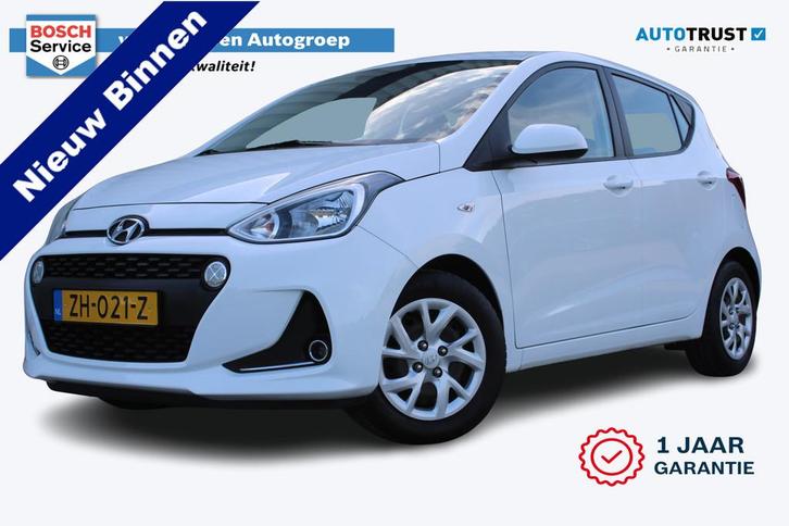 Hyundai i10 1.0i Comfort | Incl. 12 maanden garantie | Cruis, Auto's, Hyundai, Bedrijf, Te koop, i10, ABS, Airbags, Airconditioning