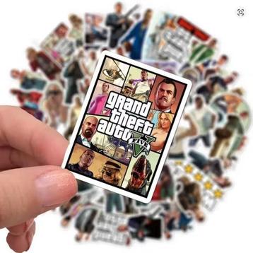 50 stuks GTA 5 GTA: Online stickers stikkers beschikbaar voor biedingen
