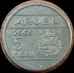 177# Aruba 5 Florin 2005 km38, Ophalen of Verzenden, Midden-Amerika