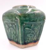 Celadon | groen geglazeerde Chinese gemberpot, Ophalen of Verzenden