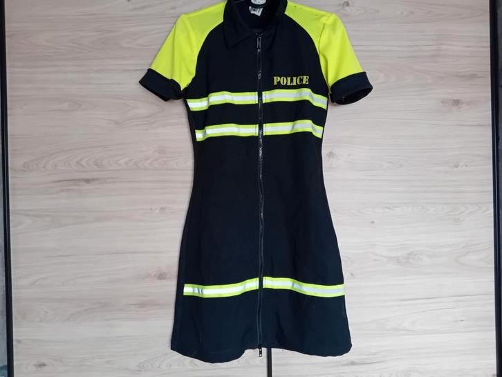 Politie jurkje SIZE 36, Kleding | Dames, Carnavalskleding en Feestkleding, Zo goed als nieuw, Maat 36 (S), Ophalen