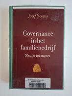 Governance in het familiebedrijf - Jozef Lievens, Ophalen of Verzenden, Gelezen, Management, Jozef Lievens