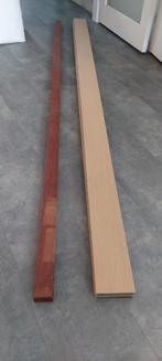 3 composieten vlonderplanken Purashield en hardhouten balk, Ophalen, Nieuw, Hout