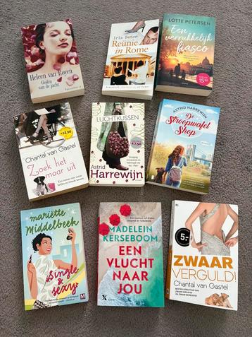 9 Superleuke chicklits van Nederlandse schrijfsters beschikbaar voor biedingen