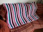 Deken 130x85 cm  gebreid / fleece, Ophalen of Verzenden, Zo goed als nieuw
