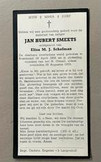 Bidprentje Jan Hubert Smeets 1906-1953 Roermond, Verzamelen, Ophalen of Verzenden, Bidprentje
