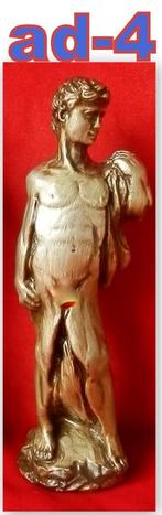 ad-4 Beeldje ( Gips ) van Adonis hoogte 15 cm, Ophalen of Verzenden, Zo goed als nieuw, Overige typen