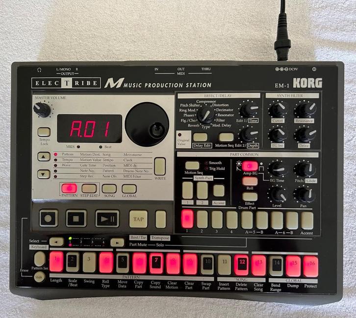 Korg Electribe EM-1, Muziek en Instrumenten, Midi-apparatuur, Gebruikt, Ophalen