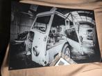 Foto op dik plexiglas - Oude vrachtwagen - 105x70cm, Ophalen, Gebruikt, 75 tot 100 cm, Foto of Poster