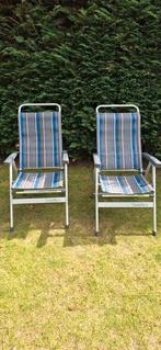 2 anwb kampeerstoelen campingstoelen tuinstoelen, Ophalen, Zo goed als nieuw, Campingstoel