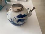 Chinees theepotje met zilver, Antiek en Kunst, Verzenden