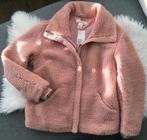 H&M Teddy Sherpa Faux Fur Jack Jacket Coat Pink Roze, Verzenden, Nieuw, Maat 36 (S), Roze