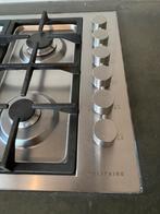 Ophalen Bosch Solitaire inbouw gaskookplaat 86 cm breed rvs, Ophalen, Zo goed als nieuw, Inbouw, Gas