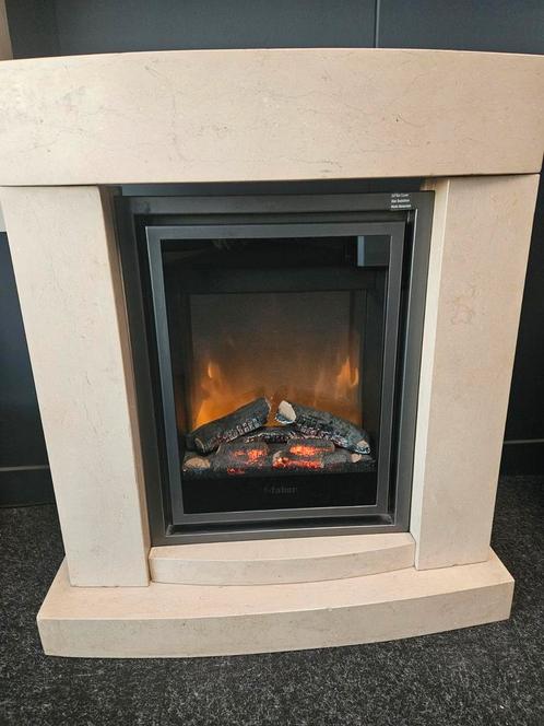 Electrische haard Faber, Huis en Inrichting, Haarden, Gebruikt, Elektrische haard, Ophalen