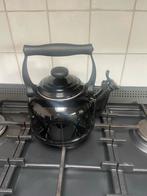 Le Creuset Fluitketel zwart - paar keer gebruikt op gas, Huis en Inrichting, Keuken | Keukenbenodigdheden, Ophalen, Gebruikt