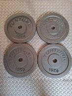 tunturi halterschijven 40kg 30mm., Sport en Fitness, Fitnessmaterialen, Ophalen