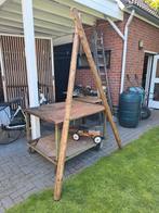 5 sets van 2 palen van vurenhout, Tuin en Terras, Tuinhuizen, Ophalen, Schuur, Zo goed als nieuw, Zonder ramen