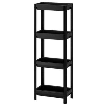 IKEA VESKEN open kast 37x23x101 cm zwart - nieuw beschikbaar voor biedingen