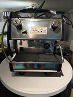 La Pavoni 1groeps pistonmachine + Mazzer koffiemolen, Ophalen, Gebruikt