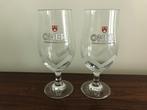 Omer bier set van 2 glazen bierglazen, Ophalen of Verzenden, Nieuw, Glas of Glazen, Overige merken