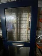 Buitendeur met glas, Ophalen, Gebruikt, 80 tot 100 cm, Minder dan 200 cm