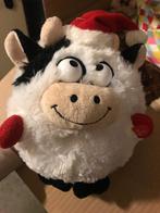 Kerst zingende knuffel gekke koe 25 cm groot, Ophalen of Verzenden, Nieuw