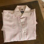 GESTREEPT WIT / ROOD, Ophalen of Verzenden, Gedragen, Overige kleuren, Halswijdte 39/40 (M)
