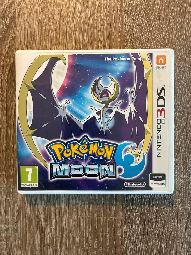 Pokemon Moon - Nintendo 3DS, Spelcomputers en Games, Games | Nintendo 2DS en 3DS, Gebruikt, Role Playing Game (Rpg), 1 speler