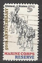 USA, Korps Mariniers, 1966., Postzegels en Munten, Verzenden, Gestempeld, Noord-Amerika