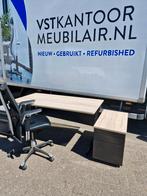 Ahrend essa bureau / werkplek met nieuw blad naar keuze, Kofferen 60, In hoogte verstelbaar, Ophalen of Verzenden, Zo goed als nieuw