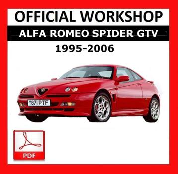 Alfa Romeo GTV/Spider Werkplaatshandboek op DVD beschikbaar voor biedingen