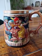 Bier glazen pullen 1 liter , amstel Heineken, Ophalen of Verzenden, Zo goed als nieuw, Glas of Glazen, Heineken