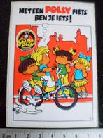 sticker met een polly fiets ben je iets fietsen logo, Verzenden, Zo goed als nieuw, Merk