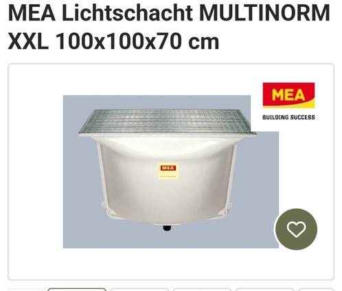 Kelder Lichtschacht kelder Koekkoek, Doe-het-zelf en Verbouw, Isolatie en Afdichting, Nieuw, Overige materialen, Minder dan 4 cm