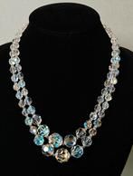 Aurora Borealis glazen ketting. Vintage jaren 50. Mooi!, Ophalen of Verzenden, Zo goed als nieuw, Overige materialen