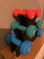 Dumbells Halterset Gewichten  2x1, 2x2 en 2x3 kg, Sport en Fitness, Fitnessmaterialen, Ophalen, Nieuw, Halterset