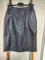Vintage koker rok. Echt leer, Kleding | Dames, Rokken, Ophalen of Verzenden, Zo goed als nieuw, Maat 38/40 (M), Zwart