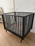 Europe baby Evy box mat zwart, Ophalen, Gebruikt, Vierkant, In hoogte verstelbaar