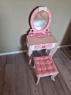 Make-uptafel + krukje voor kinderen, Ophalen, Zo goed als nieuw