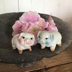 Vintage beeldjes peper en zout stelletje varkentjes, Verzamelen, Beelden en Beeldjes, Ophalen of Verzenden, Nieuw, Dier