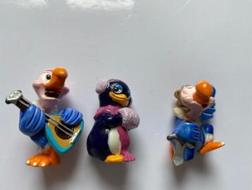 Ferrero verrassingsei 1998 Pinguin en 2 muzikanten 3 stuks beschikbaar voor biedingen