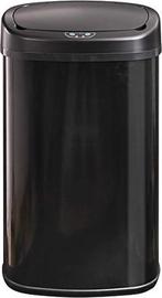 Rubbish Bin Kitchen Move Black Metal Stainless steel 68 L, Ophalen of Verzenden
