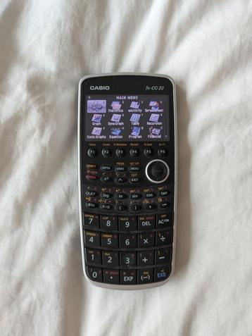 Casio fx-CG 20 rekenmachine incl lederen hoes beschikbaar voor biedingen