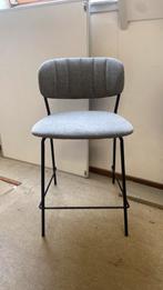 Barkruk grijs H65 - Set van twee, 2 krukken, Ophalen, Zo goed als nieuw, 60 tot 90 cm